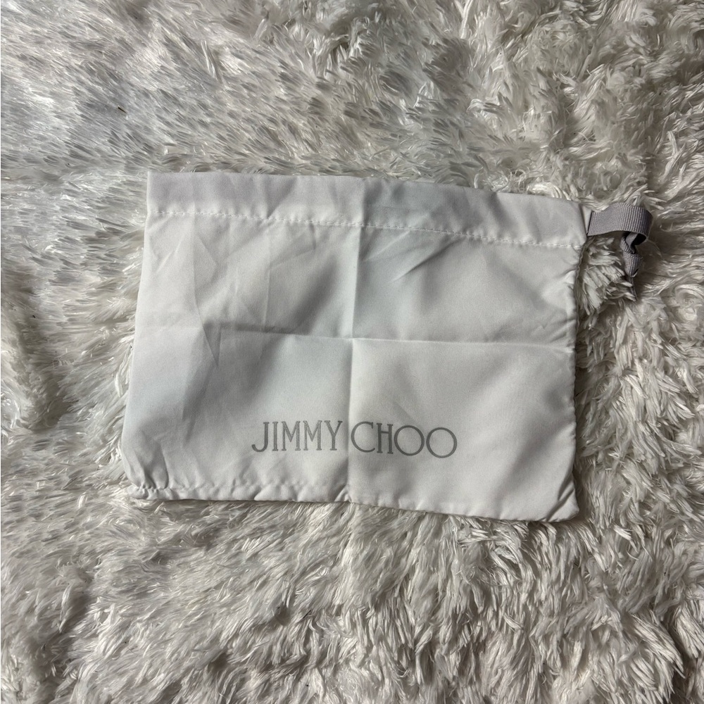 Jimmy Choo Gray Logo Dust Bag